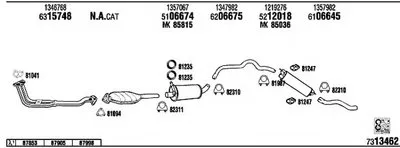 Система выпуска ОГ WALKER купить