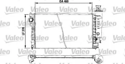 Радиатор, охлаждение двигателя VALEO купить