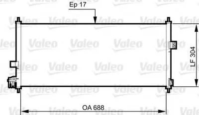 Конденсатор, кондиционер VALEO купить