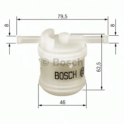 Топливный фильтр BOSCH купить