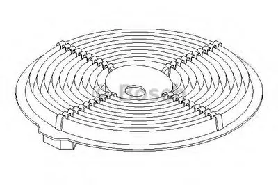 Воздушный фильтр BOSCH купить