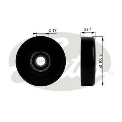 Паразитный / ведущий ролик, поликлиновой ремень DriveAlign® GATES купить