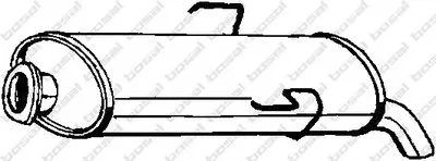 Глушитель выхлопных газов конечный BOSAL купить