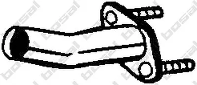 Труба выхлопного газа BOSAL купить