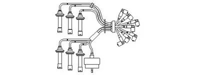 Комплект проводов зажигания BREMI купить