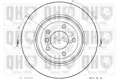 Тормозной диск QUINTON HAZELL купить