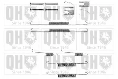 Комплектующие, тормозная колодка QUINTON HAZELL купить
