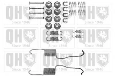 Комплектующие, тормозная колодка QUINTON HAZELL купить