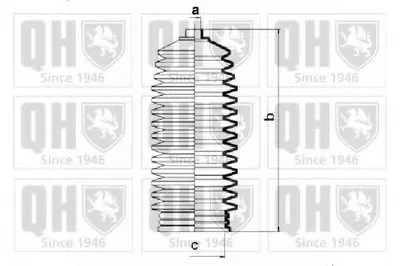 Комплект пылника, рулевое управление QUINTON HAZELL купить