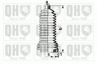 Комплект пылника, рулевое управление QUINTON HAZELL купить