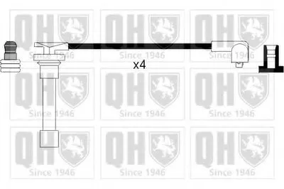 Комплект проводов зажигания CI QUINTON HAZELL купить