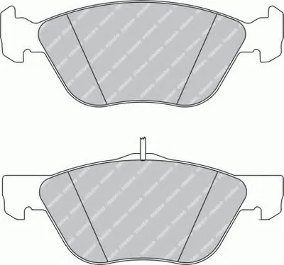 Комплект тормозных колодок, дисковый тормоз PREMIER FERODO купить