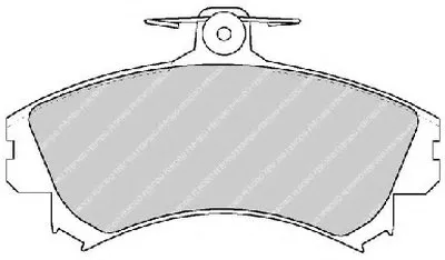 Комплект тормозных колодок, дисковый тормоз PREMIER FERODO купить