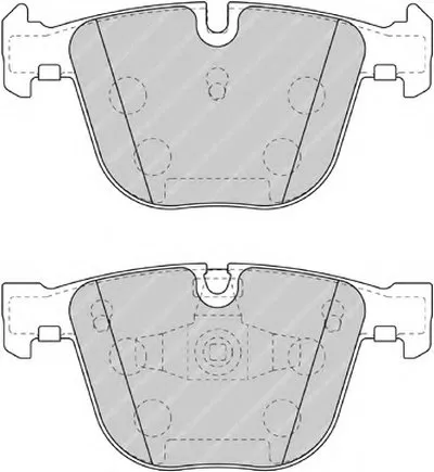 Комплект тормозных колодок, дисковый тормоз PREMIER FERODO купить