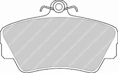 Комплект тормозных колодок, дисковый тормоз PREMIER FERODO купить