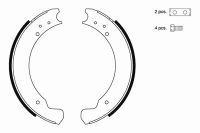 Комплект тормозных колодок MINTEX купить
