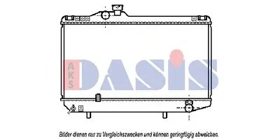 Радиатор, охлаждение двигателя AKS DASIS купить