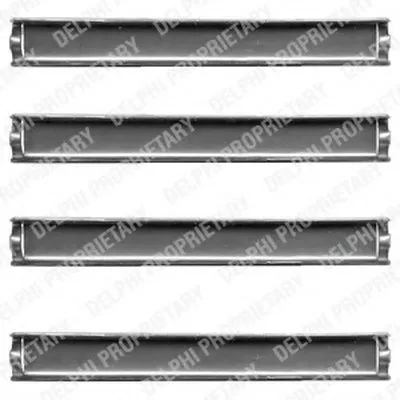 Комплектующие, колодки дискового тормоза DELPHI купить