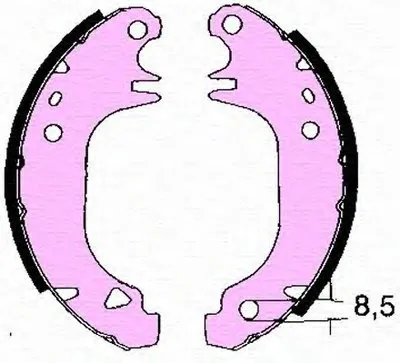 Тормозные колодки MAGNETI MARELLI купить