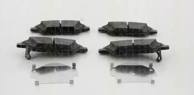 Комплект тормозных колодок, дисковый тормоз TRISCAN купить