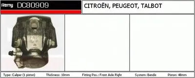 Тормозной суппорт Remanufactured REMY (Multiline) DELCO REMY купить