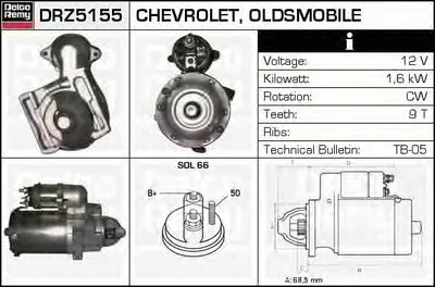 Стартер Remanufactured REMY (Light Duty) DELCO REMY купить