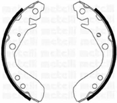 Комплект тормозных колодок METELLI купить