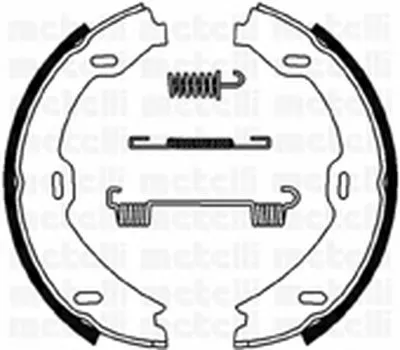 Комплект тормозных колодок, стояночная тормозная система METELLI купить