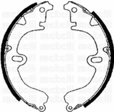Комплект тормозных колодок METELLI купить