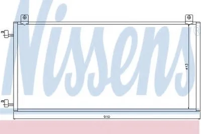 Конденсатор, кондиционер NISSENS купить