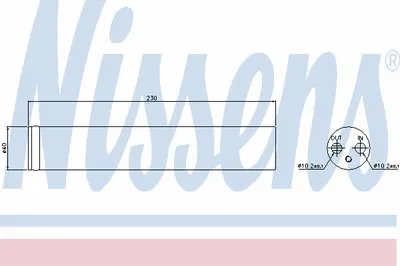 Осушитель, кондиционер NISSENS купить