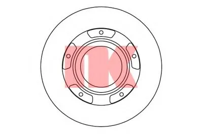 Тормозной диск NK купить