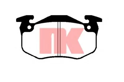 Комплект тормозных колодок, дисковый тормоз NK купить