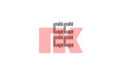 Комплектующие, колодки дискового тормоза NK купить