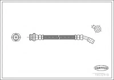 Тормозной шланг CORTECO купить