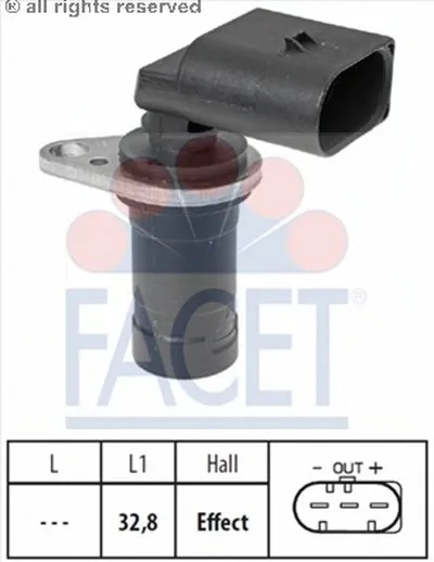 Датчик импульсов; Датчик импульсов, маховик FACET купить