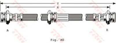 Тормозной шланг TRW купить
