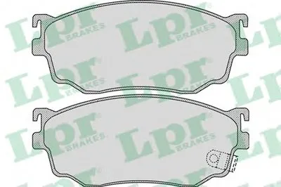 Комплект тормозных колодок, дисковый тормоз LPR купить
