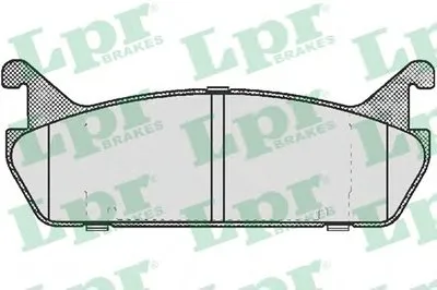 Комплект тормозных колодок, дисковый тормоз LPR купить