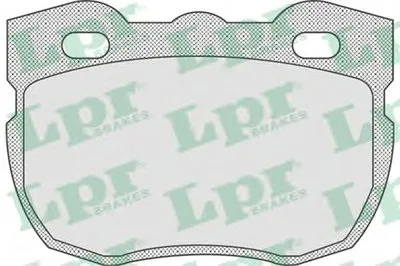 Комплект тормозных колодок, дисковый тормоз LPR купить