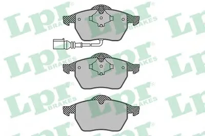 Комплект тормозных колодок, дисковый тормоз LPR купить