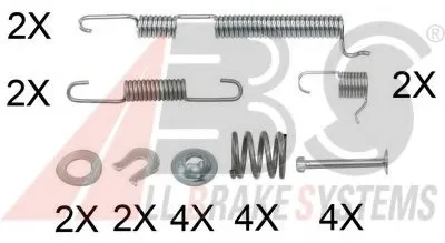 Комплектующие, тормозная колодка A.B.S. купить