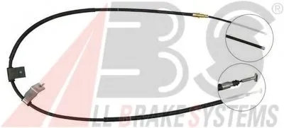 Трос, стояночная тормозная система A.B.S. купить