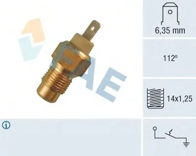 термовыключатель, сигнальная лампа охлаждающей жидкости FAE купить