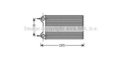 Теплообменник, отопление салона AVA QUALITY COOLING купить