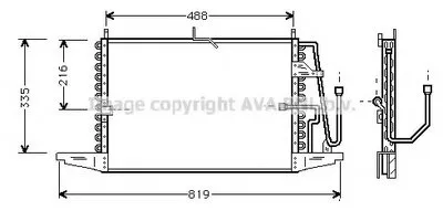 Конденсатор, кондиционер AVA QUALITY COOLING купить