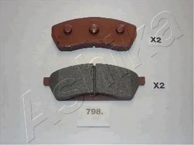 Комплект тормозных колодок, дисковый тормоз ASHIKA купить