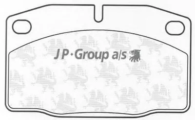 Комплект тормозных колодок, дисковый тормоз QH JP GROUP купить