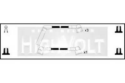 Комплект проводов зажигания HighVolt STANDARD купить