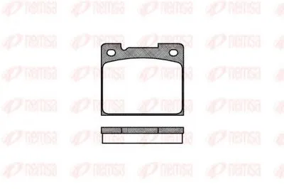 Комплект тормозных колодок, дисковый тормоз KAWE купить